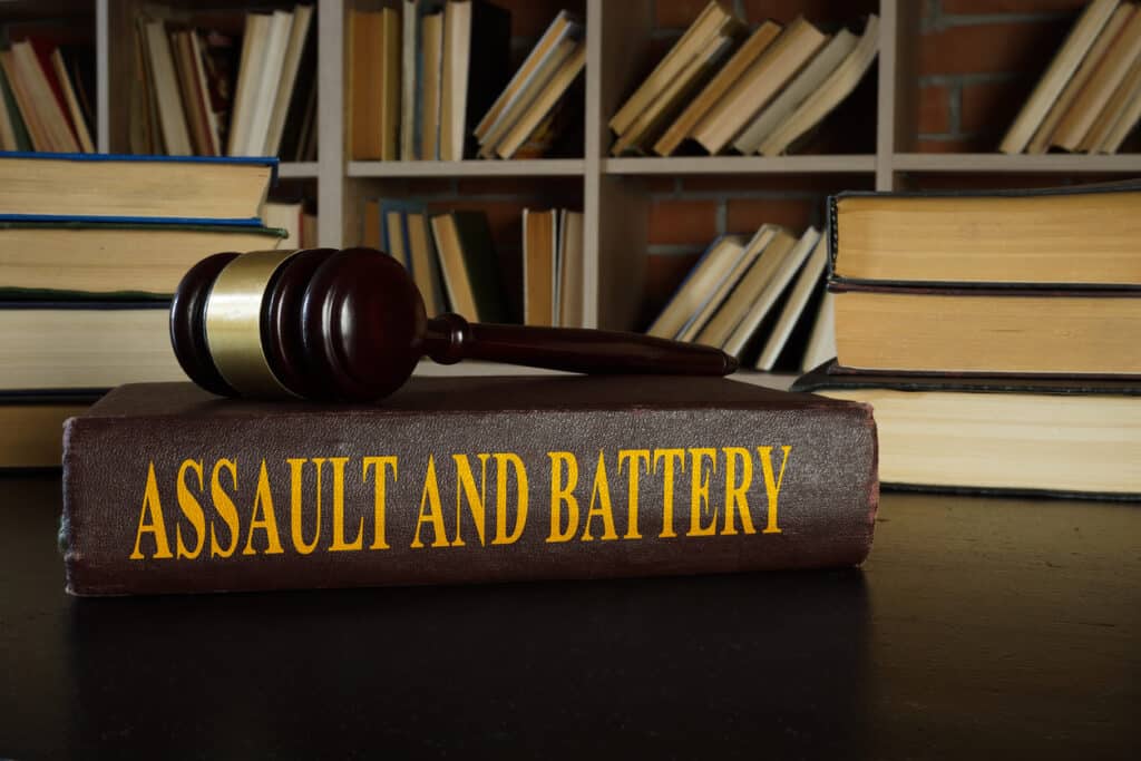 Battery Defined 1 Law about assault and battery and gavel